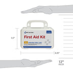 10 Person ANSI A First Aid Kit – Plastic Case – ANSI 2021 Compliant