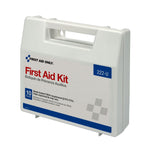 50 Person First Aid Kit – Plastic Case with Dividers