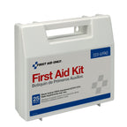 25 Person OSHA Compliant First Aid Kit – Plastic Case with Dividers