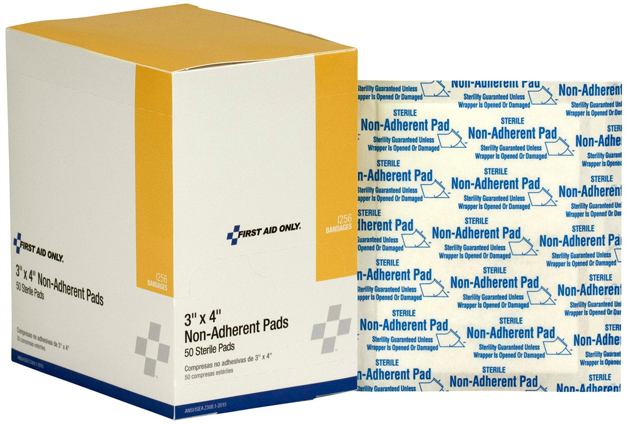 Non-Adherent Pads 3" x 4" – 50 ct