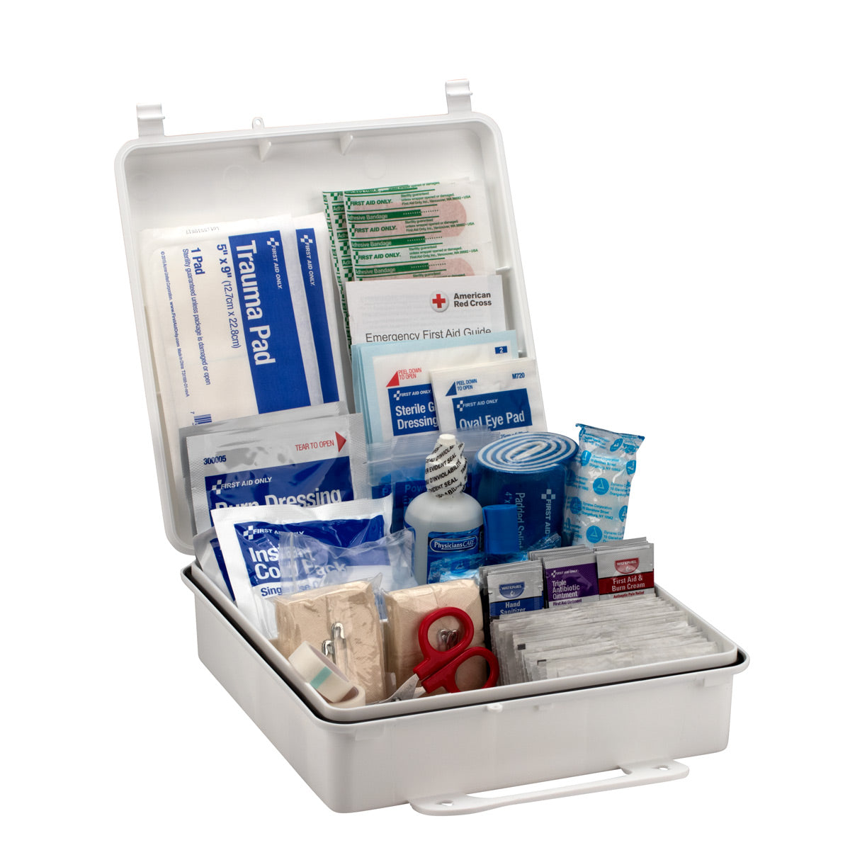 50 Person ANSI B First Aid Kit – Weatherproof Case, Type III – ANSI 2015