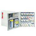 SmartCompliance 50 Person Large Metal First Aid Cabinet with Medications