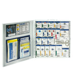 SmartCompliance 50 Person Large Metal First Aid Cabinet with Medications