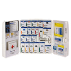 SmartCompliance 50 Person ANSI A Plastic First Aid Cabinet – With Medications