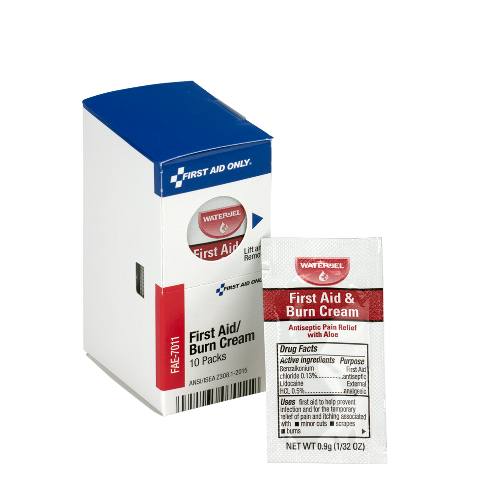 Burn & First Aid Cream Packets – 10 ct