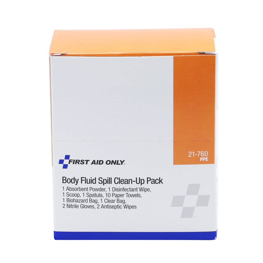 Body Fluid Spill Cleanup Kit – 21 Piece