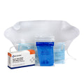 1 Eye and Face Shield and 2 Nitrile Exam Gloves