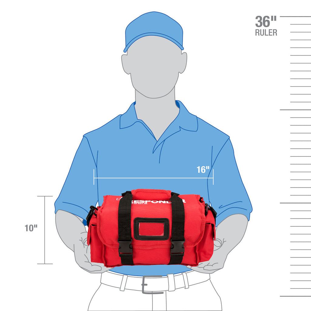 First Responder Trauma & Emergency Kit – Large 158 Piece Bag