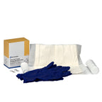 Hemostatic Bandage Compress Kit + Gloves