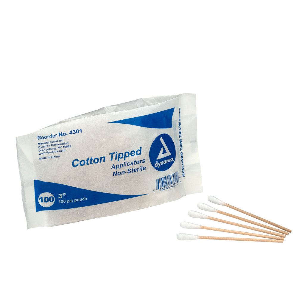 Cotton Tipped Applicators – 100 ct