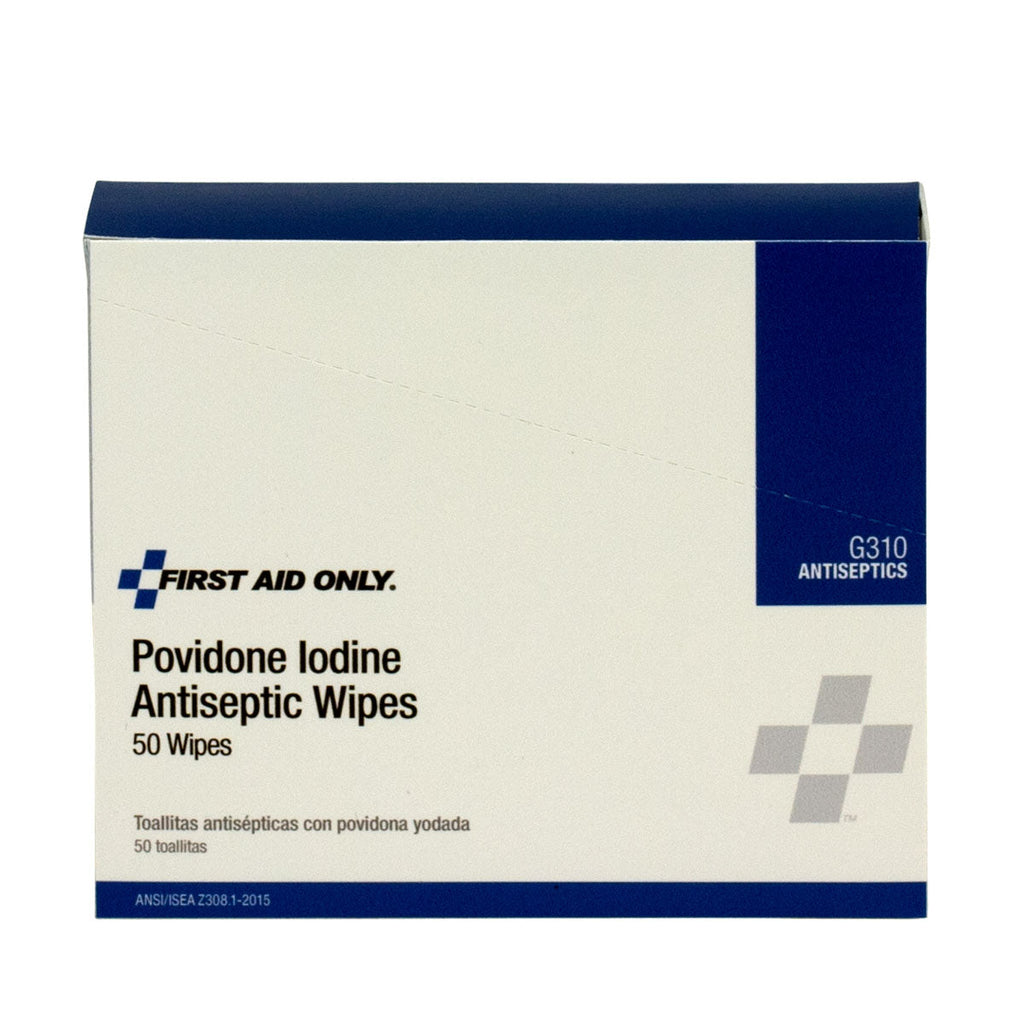 Povidone-Iodine Antiseptic Wipes – 50 ct