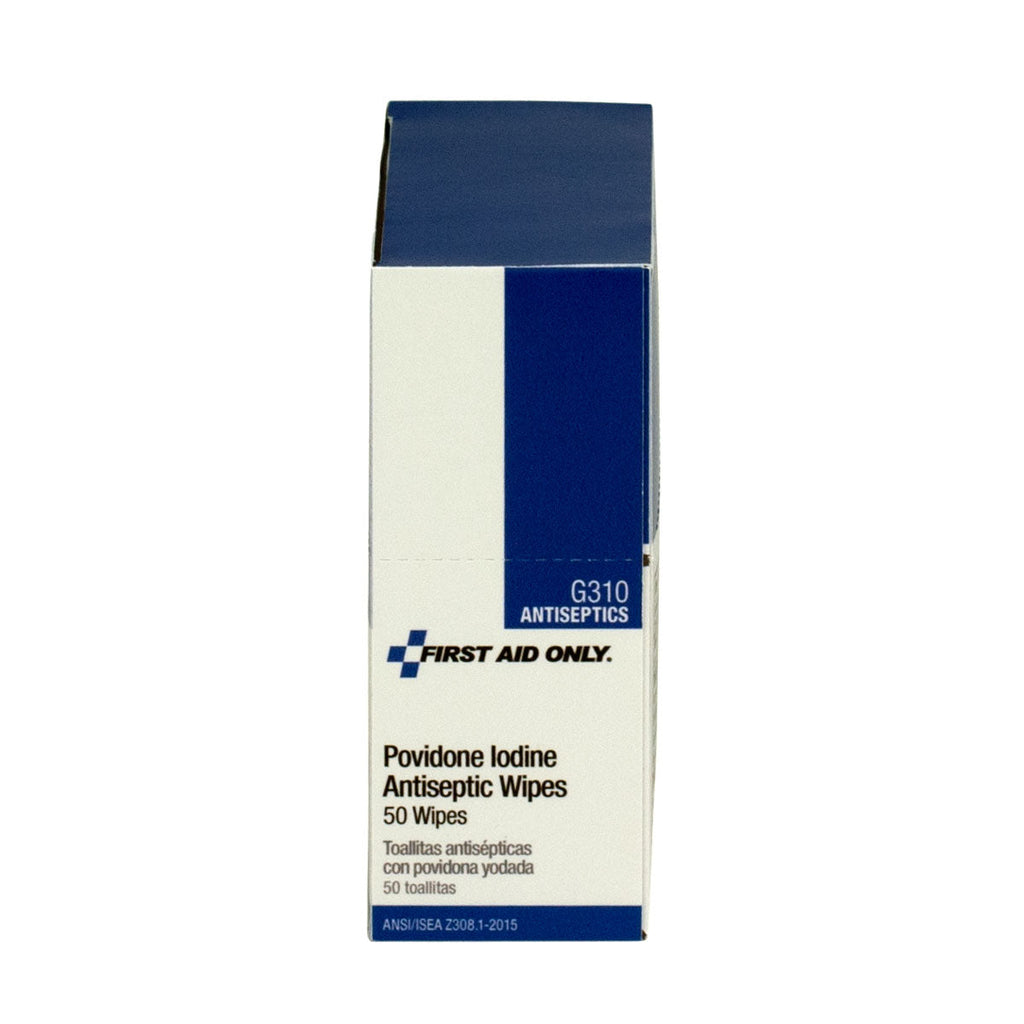 Povidone-Iodine Antiseptic Wipes – 50 ct