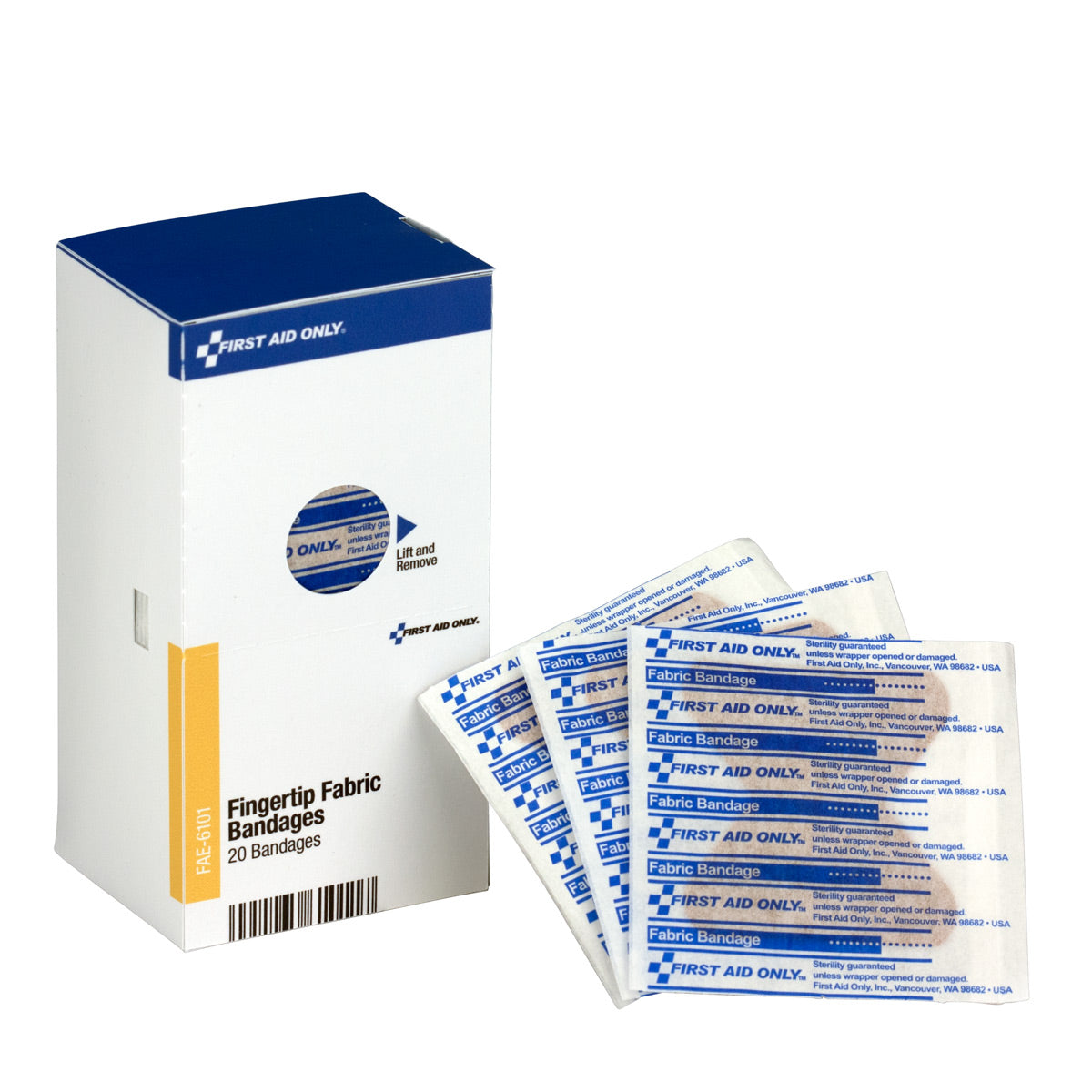 Fabric Fingertip Bandages – 25 ct
