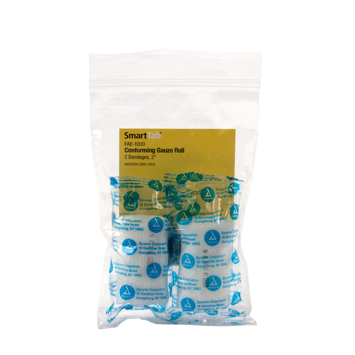 Gauze Roller Bandage 2" x 4 yd – 2 Rolls