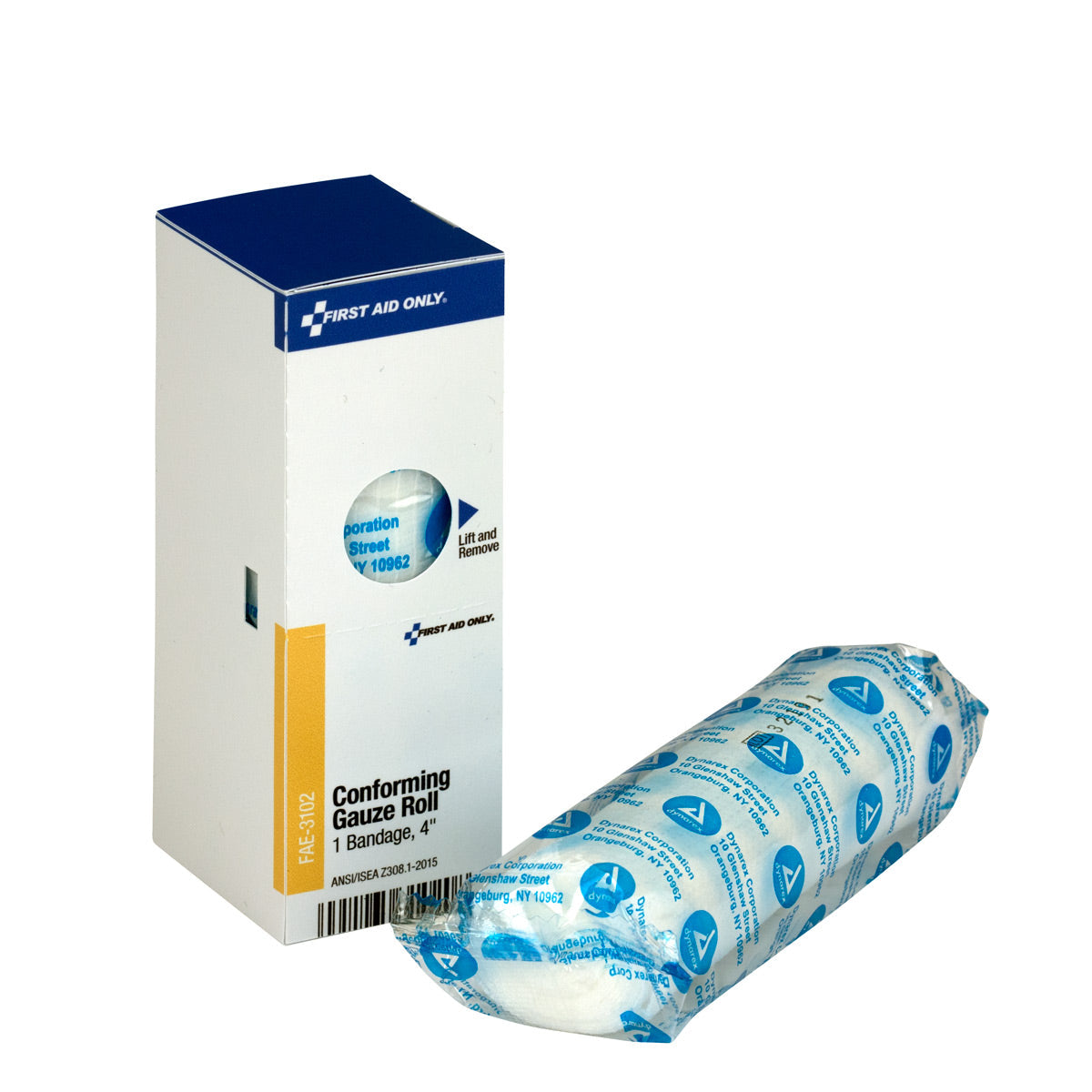 Gauze Roller Bandage 4" x 4 yd – 1 Roll