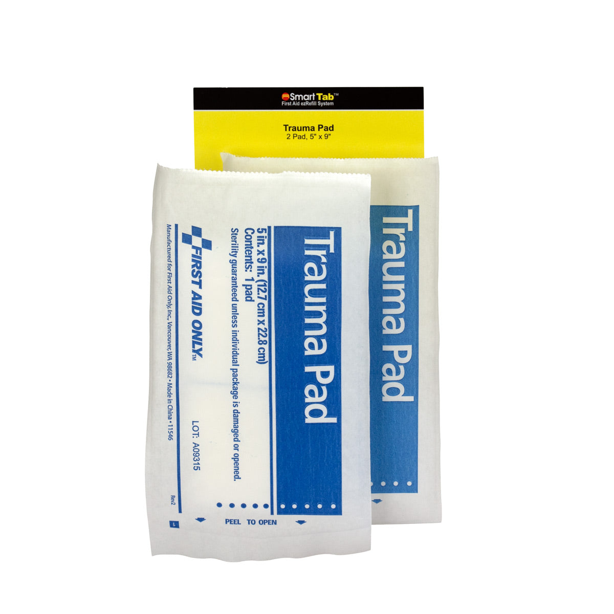 Trauma Gauze Pads 5" x 9" – 2 ct