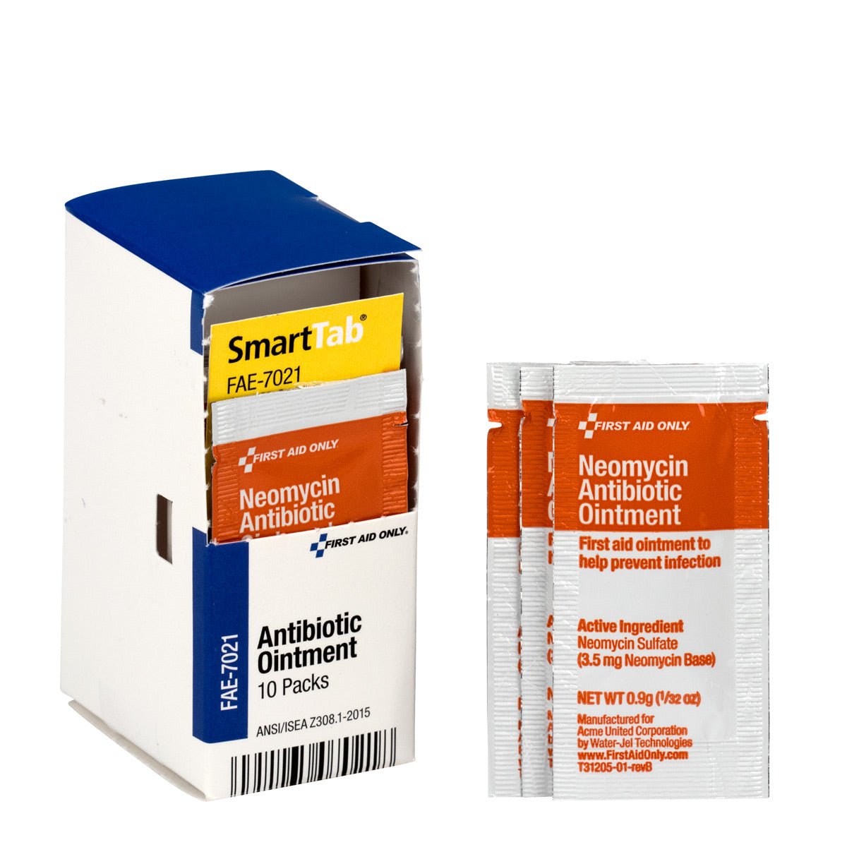 Antibiotic Ointment Packets – First Aid Refill, 10 ct