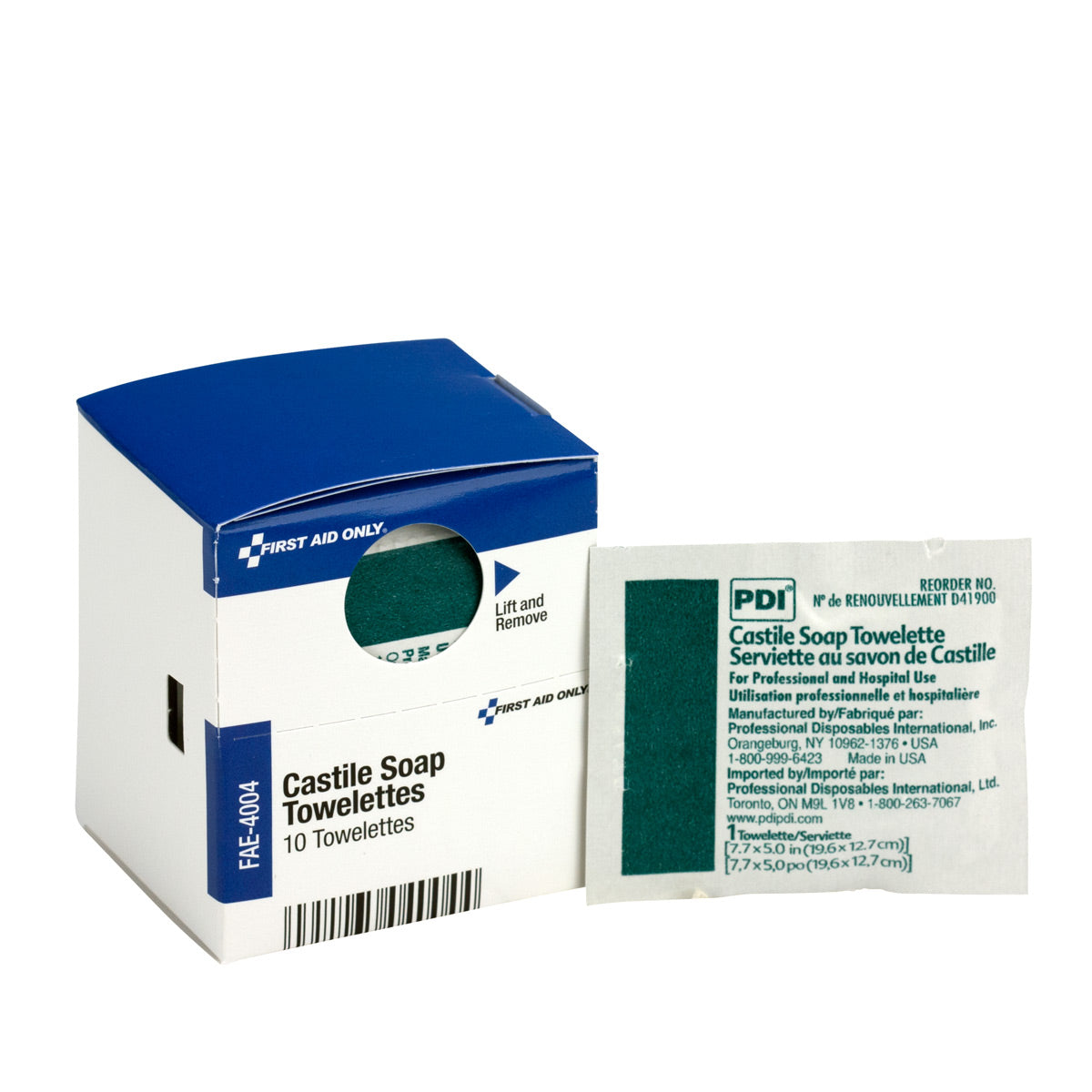 Castile Soap Cleansing Wipes – 10 ct