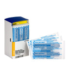 Bandage, Knuckle, Fabric, Metal Detectable, Blue, 25 ct.