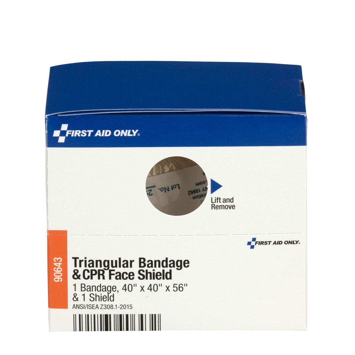 Triangular Bandage + CPR Face Shield Kit